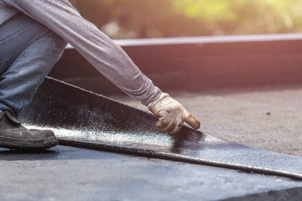 Professional Crawl Space Encapsulation technician working in Woodbridge, NJ